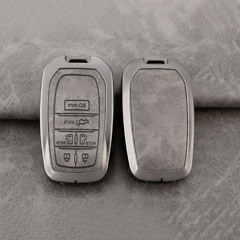 6 Button For Toyota Sienna Rav4 Venza Mirai Hybrid Vehicles Alphard Previa Voxy Smart Remote Key Case Zinc Alloy Car Key Cover