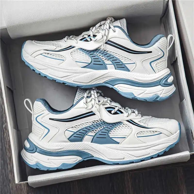 Plataform Natural Leather Men's Sneakers 50 Size Heels Shoes Wedding Elegant Men's Formal Dresses Sports Novelties Twnis