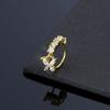 1Pc Inlaid With Stone Nose Ring Adjustable Nose Clip Butterfly Nose Ring Jewelry