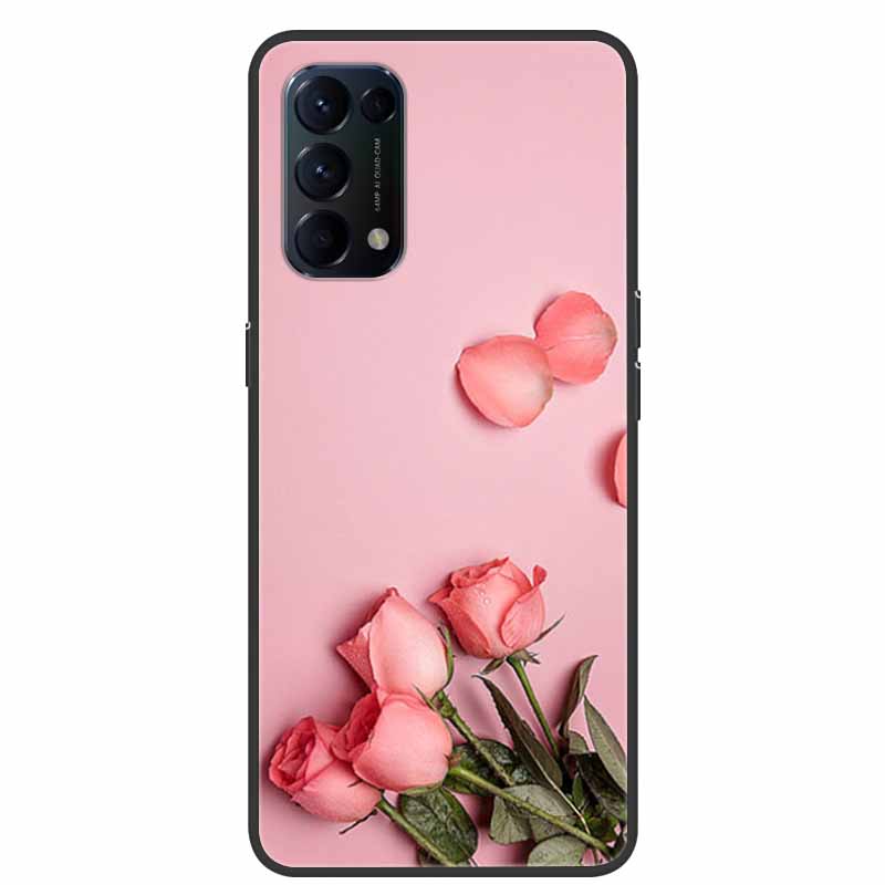 Funda Für OPPO A74 Telefon Fall Abdeckung Schwarz Silikon Weiche Rückseitige Abdeckung Fall Für OPPO A74 F19 A54 Fall Coque für OPPO A74 EINE 74 Fall