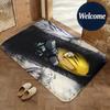 Soft Flannel Floor Mat Anime Fullmetal Alchemist Floor Mat Non-Slip Absorbent Doormat Bathroom Bedroom Home Decor Rug