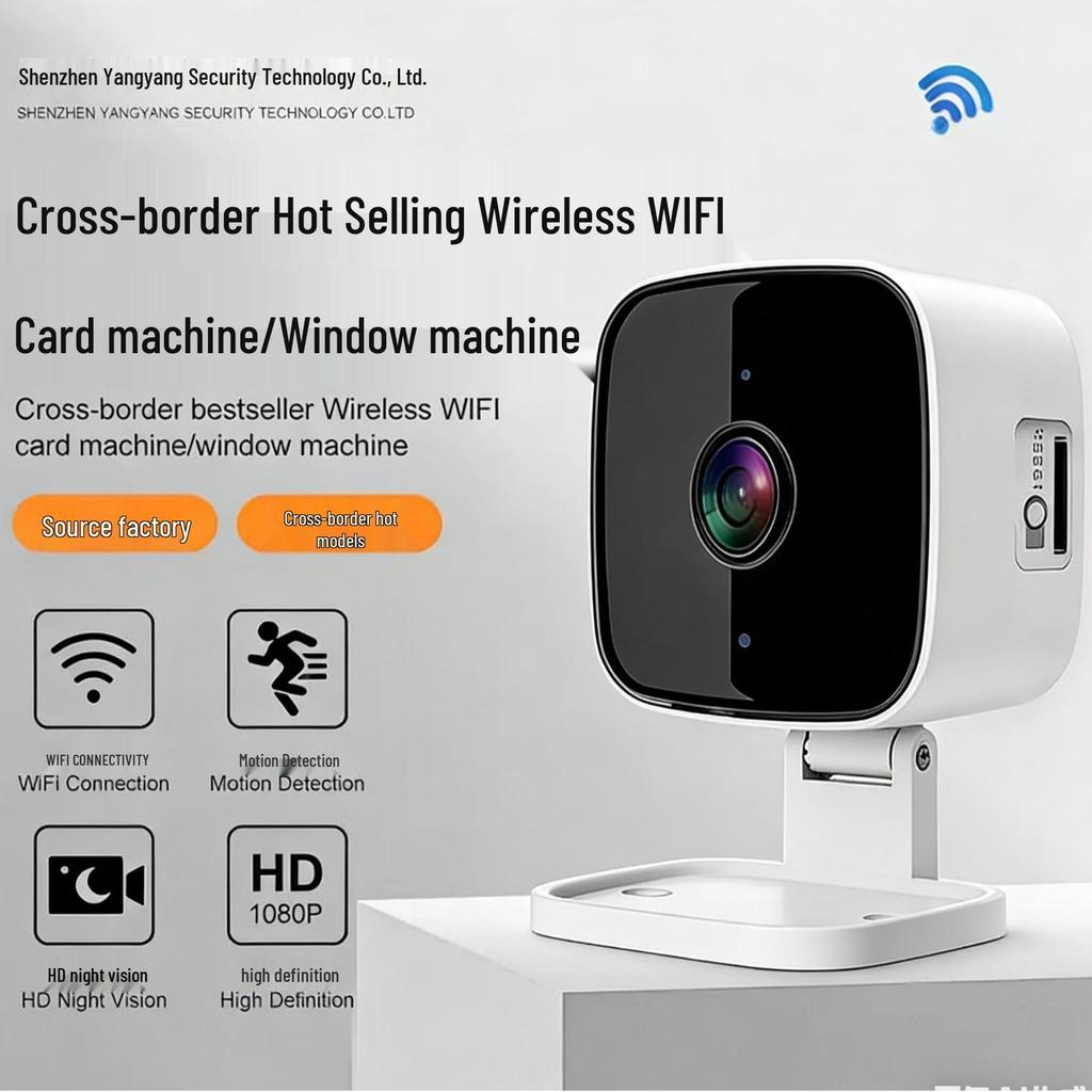 WiFi-Enabled Night Vision Camera with Multi-Functional Remote and Mobile Connectivity