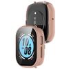 652F Screen Protector Case Cover for Watch 4 Scratch-resist Shock Frame Full Edges Coverage Smartwatch Onepiece Bumper Shell