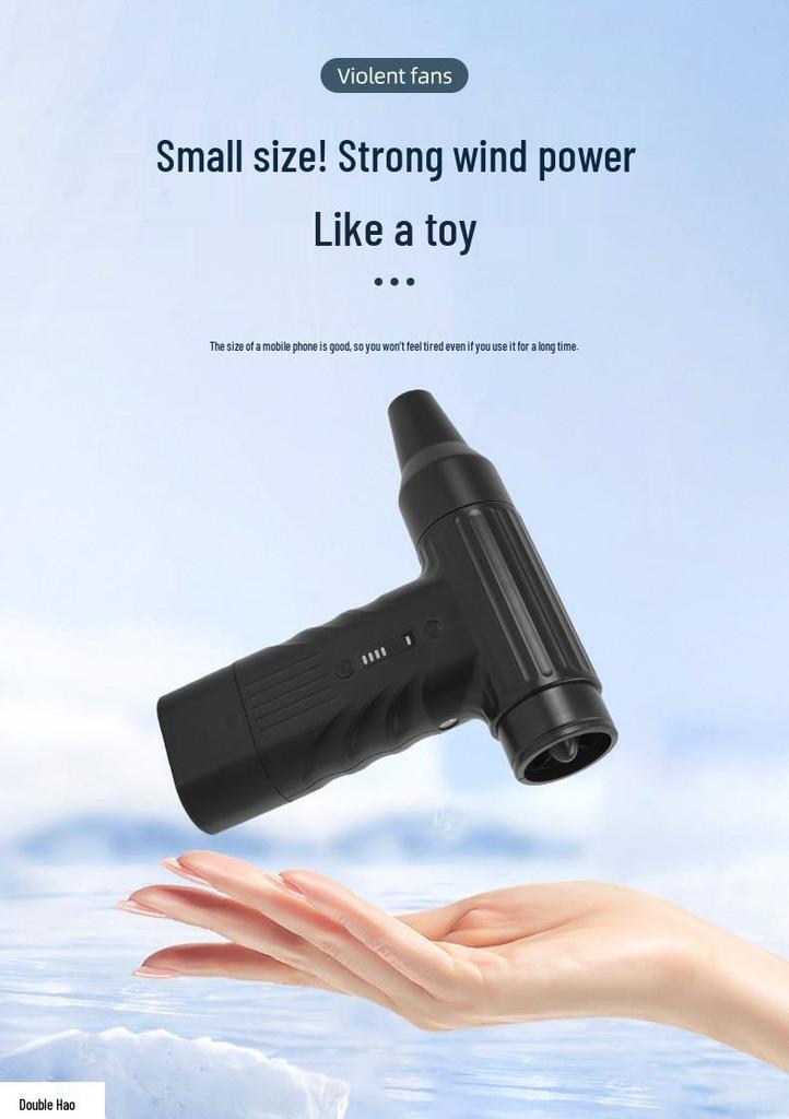 High-Power Car-Mounted Turbo Fan Snow Blower & High-Speed Water Gun Car Wash Duster 20