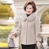 Mid-Aged Women's Stylish Autumn/Winter Short Overcoat