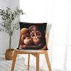 Punch Monkey Sticker Funny And Trendy Cartoon Monkey Pillow Case Morden Pillow Cover Soft Pillowcases For Chair Sofa Home Decor