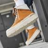 Men's Thick Soled High Top Boots Versatile and Trendy British Style Workwear Boots Comfortable and Non Slip