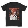 Chainsaw Main Anime Asa Mitaka T Shirts for Cotton Creative T-Shirts Crew Neck Tee Shirt Short Sleeve Clothes Plus Size