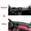 Fit for MG HS EHS 2018-  PHEV Dashmat Dashboard Cover Pad Protective Carpet DashMat Sunshade Car Accessories Leather