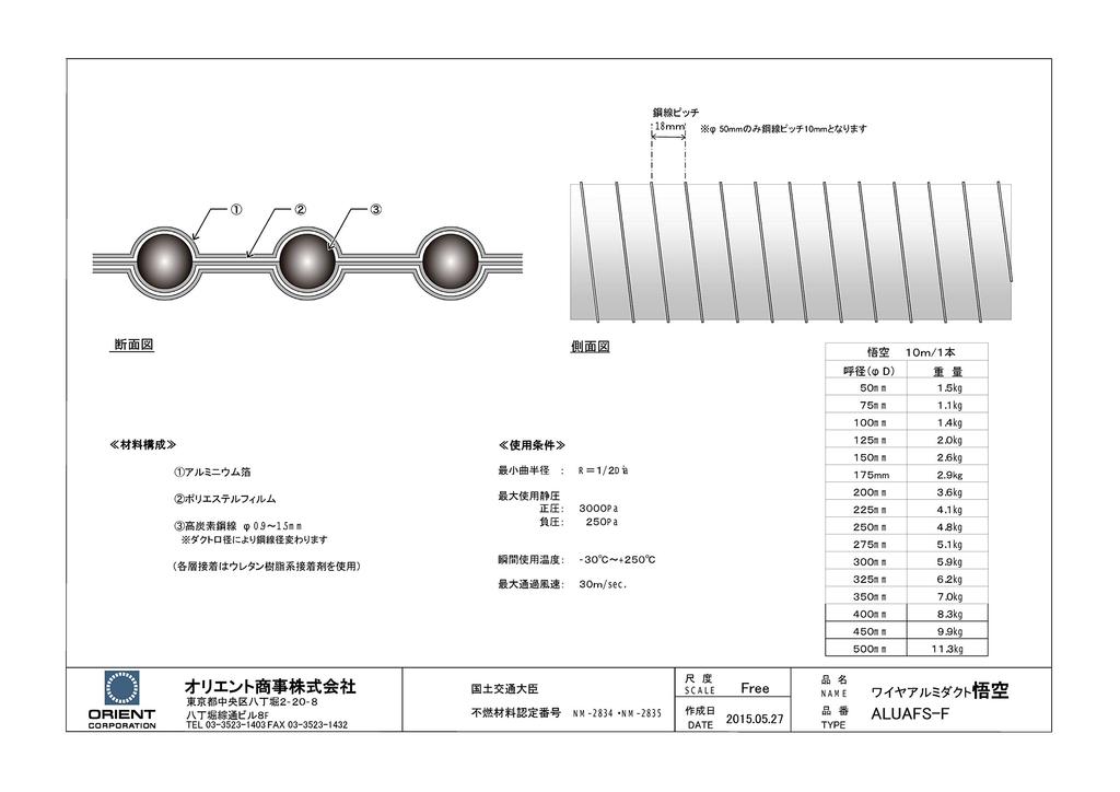 Orient Shoji Draht Aluminiumkanal Goku 350×10m