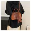 Women's Faux Leather Shell Bag Fashionable Single Shoulder Crossbody Bag Casual Handbag