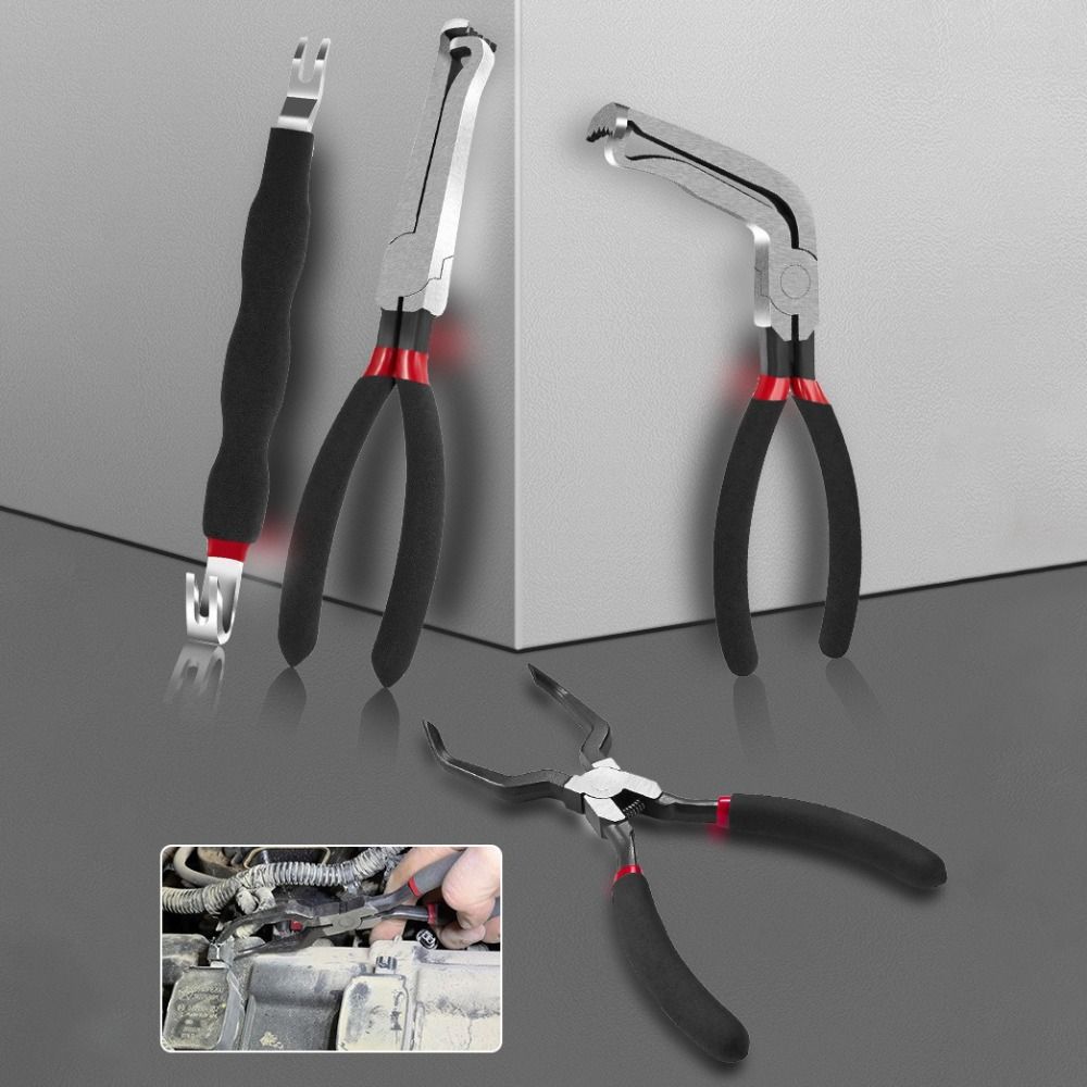 60-Degree Electrical Disconnect Pliers 8" Connector Separator Disassembly Plier For Automotive