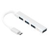 4 in 1 TypC auf 4 Ports USB OTG HUB Adapter Multifunktions-Splitter Dockingstation