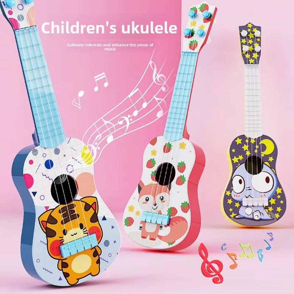 Educational Ukulele Musical Instrument Toy Adjustable Knob Toy Musical Instrument Outdoor Games