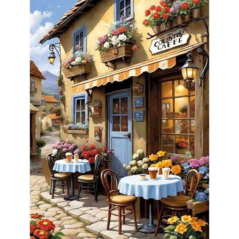 5d Diament Malarstwo Krajobraz Ulica Miasto Pełne Wiercenie Wystrój Domu Diament Haft Kwiat Mozaika 5d Diy Prezent Wystrój Domu