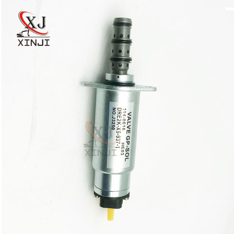 1140616 Excavator Parts E330C Hydraulic Pump Solenoid Valve 114-0616
