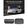 NewFor Tesla ModelY Juniper2025 Front Rear Trunk Mats Cargo Liner Waterproof Anti-slip TPE Pads All Weather Interior Accessories