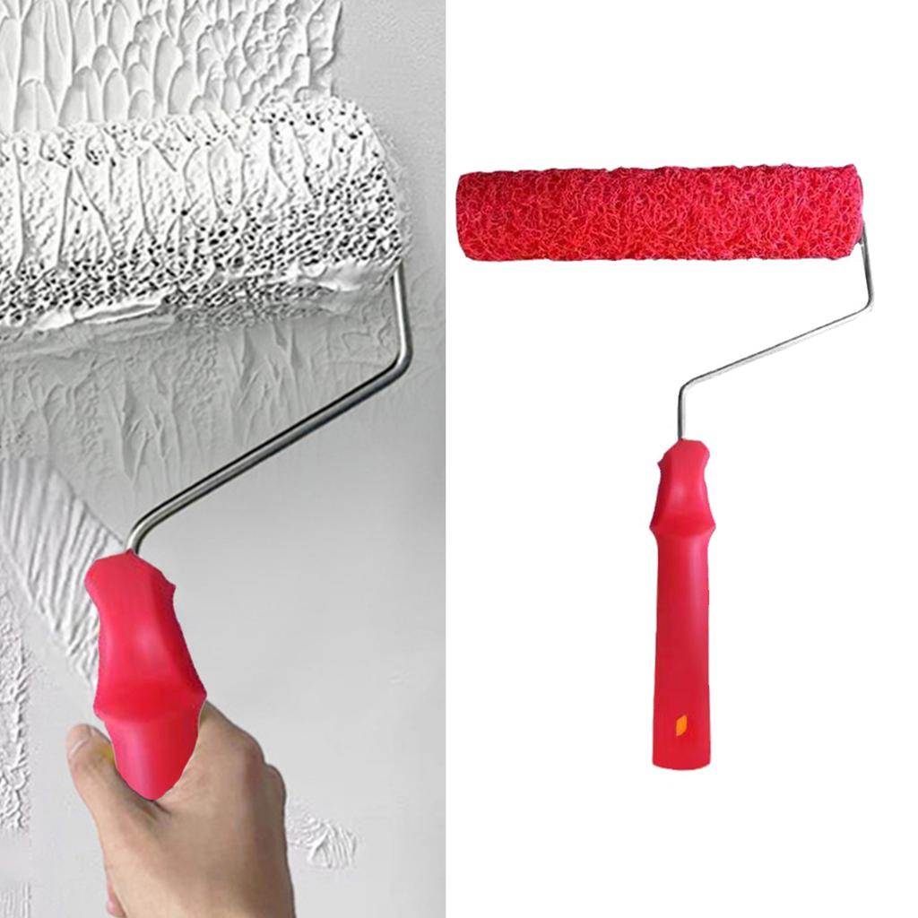 Drywall Compound Roller Texture Pattern Roller Brush Wall Brush Putty Roller Home Decorating Tool Easy To Use