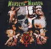 Vintage 90s Marilyn Manson AOP Anděl ĎÁBEL VZÁCNÉ Tričko s Jedním Švem REPRINT