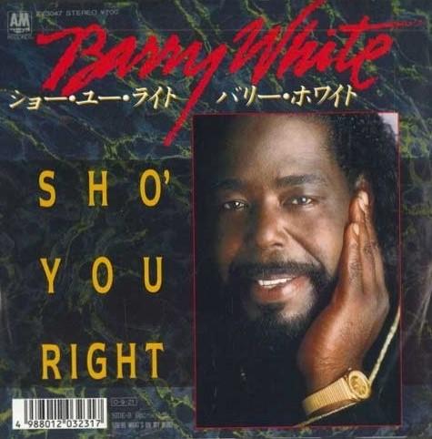 

7-дюймовая пластинка БАРРИ УАЙТ - Sho You Right / You re What s On M 7Y3047PROMO A&M 1987 Япония Соул/Фанк Б/У