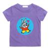 T-shirt per Bambini Cartone Animato Trotro Stampa Anime T-Shirt 2-12A Manica Corta Carina Ragazzi Ragazze Quotidiana Casual Toddler Estate