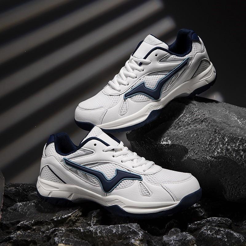 Lightweight Breathable Badminton Shoes Men Women - Non-Slip Training Sneakers With Rubber Sole Mesh Upper