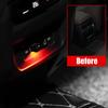 1Pc USB LED Car Neon Atmosphere Light Ambient Lamp Bulb Car Interior Accessories