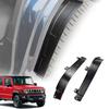 For the New Jimny Nomad JC74 2025 Jimny Custom Rear Door Wheel Arch Jimny Wheel Liner Rear Wheel Made of PP Soft No Drilling Easy Set 5-Door (April