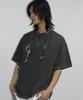 Deumakeu M Outstitch Boxy Short Sleeve Tee - Charcoal
