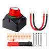A55F-Battery Disconnect Switch 12V-48V Battery Cut Off Switch On/Off Heavy Duty Waterproof Battery Switch