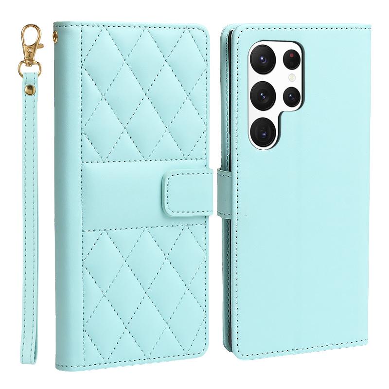 Business Leather Case for Samsung Galaxy S24 Ultra S23 FE S22 S21 S20 5G S10 S9 Plus 20 10 + Flip Wallet Card Holder Cover
