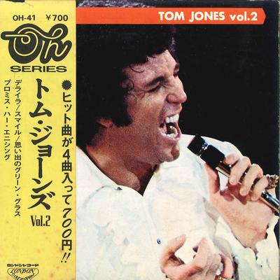 7inch Record TOM JONES - Delilah / Smile / Green, Green Gras OH41 LONDON 1973 Japan Pop Used