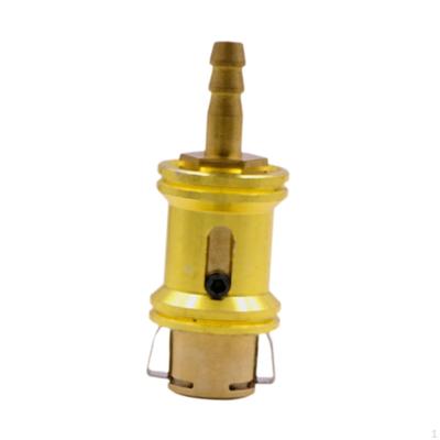 Aluminium Messing Reifenfüllventil mit Schnellkupplung und Klemme, Adapter,