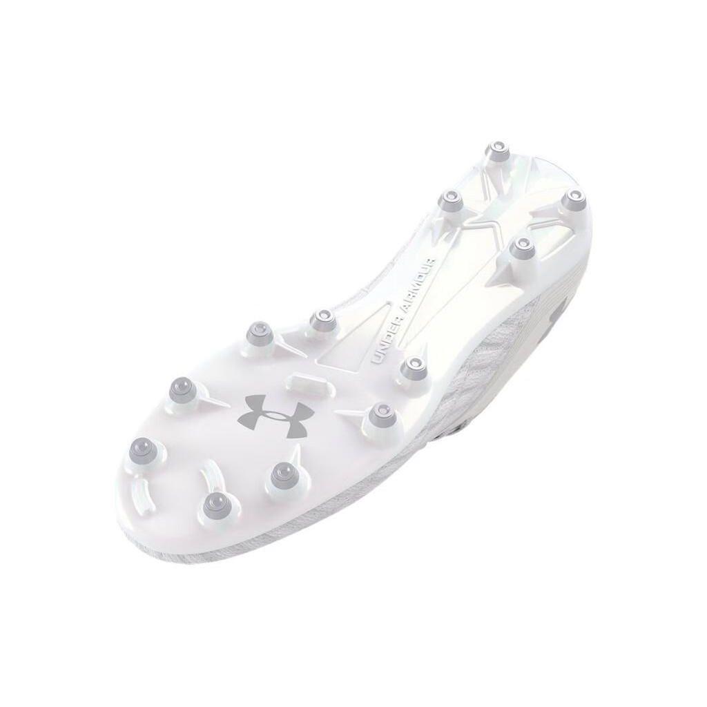 Under Armour Unisex Magnetico Pro 3 FG White Metallic Silver 3027038-100