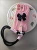 Phone Cases With Bow Bracket Hand Lanyard for Iphone 17 Phone Cover for Iphone 16 Pro Max Phone case