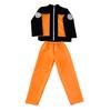 Kostium Cosplay Naruto Uzumaki na Halloween z Opaską Anime Strój do Odgrywania Roli Ninja