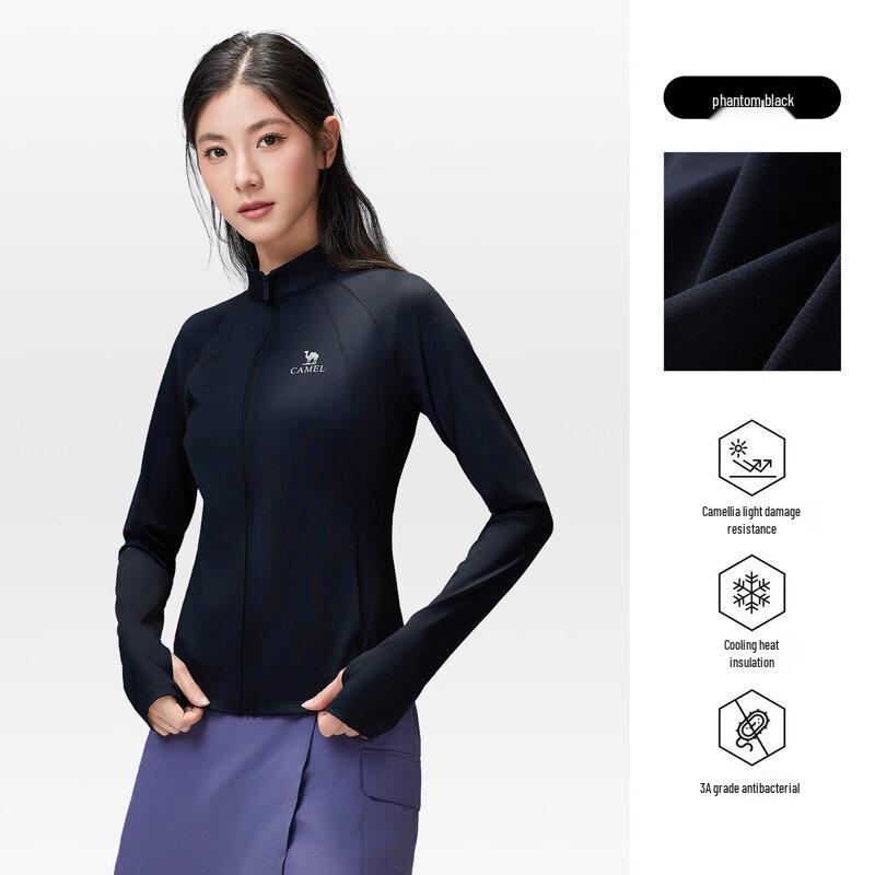 Camel Women's Breathable Cool-Feel Outdoor Sun Protection Jacket