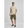T-shirt - URBAN CLASSICS - Basic Tall - Crème - Manches courtes - Col arrondi