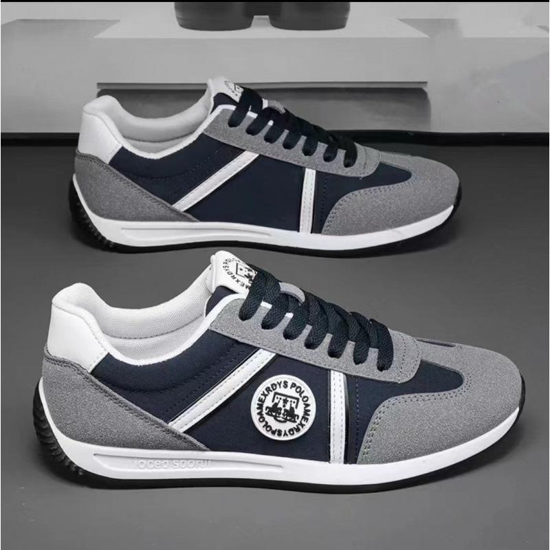 

Обувь Мужская дышащая на мягкой подошве обувь Форрест Гампа 2025 корейская версия модной спортивной обуви для бега Мужская обувь на плоской подошве 39