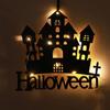 Spider Halloween Hang Tag Light Witch Halloween Front Door  Light Spooky   Prop
