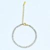 Elegant Titanium Steel Diamond Bracelet - High-End European & American Style
