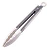 Dipuer Silicone Tongs for Kitchen Food Clamping, Commercial Use, Heat-Resistant, Anti-Scalding, for Steak And Barbecue