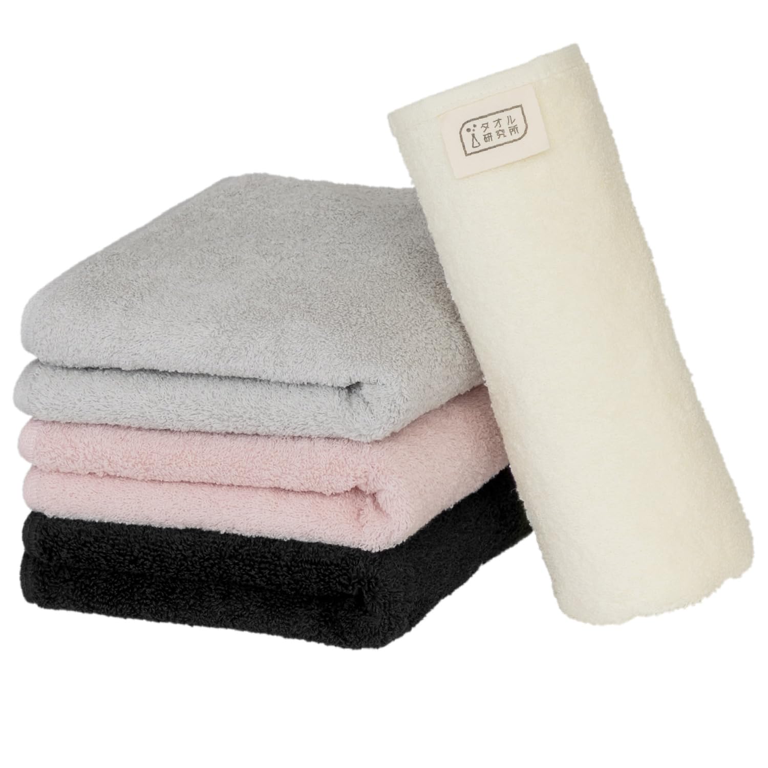 

Towel Laboratory Face Towel Set of Standard Medium Low Fast JapanTechnology [Everyday Simple] #001 MIX.c, 4, Type, Weight, Lint, Absorbency, Durable,
