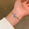 Light Luxury Niche High-end Pearl Bracelet Women's Korean Style Fashion Elegant Flash Zircon Love Bracelet Crystal Bracelet