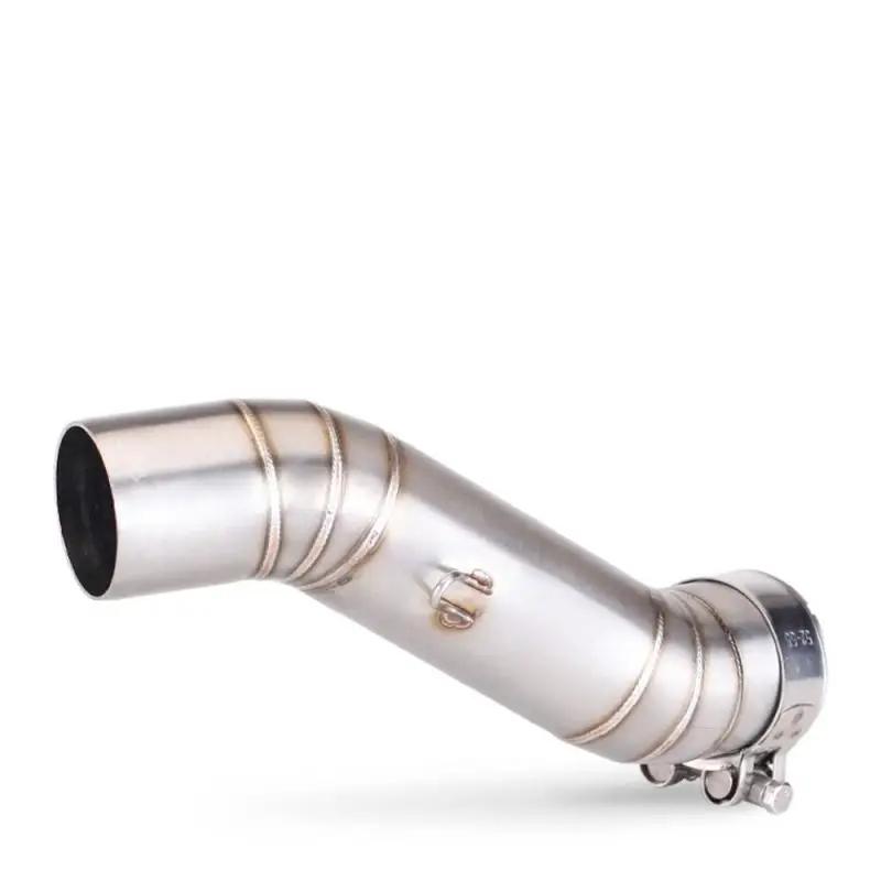 Motorcycle Exhaust Escape Modify Mid Link Pipe For Honda CBR500 CBR500R CB500F CB500X CB400 CBR400 CB400X CB400F 2016 - 2022