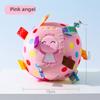 Dog Plush Sound Bell Ball Toy Ball Pet Bite-resistant Companionship Interaction Medium and Large Dog Training Football Supplies
