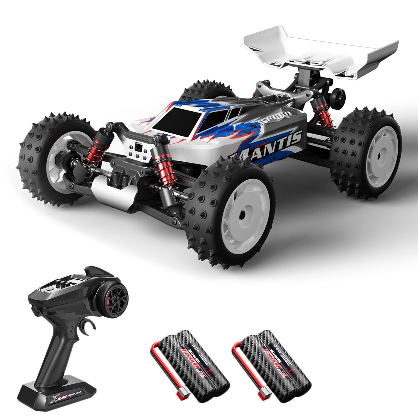 

2.4G 1/16 Радиоуправляемая Машина 4WD Электрическая Радиоуправляемая Машина 48км/ч Высокоскоростная Внедорожная Машина 4 синий