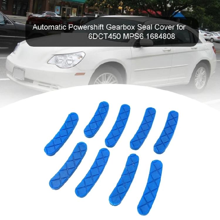 9pcs Transmission Buffer Blocks MPS6 6DCT450 Oil Seal Repair Kit for S60 S80 V40 XC60 with Enhances Sealing Performances