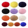 Painter Hat Solid Color Soft Texture Unisex Furry Bucket Hat Easy to Clean Winter Furry Beret Hat Fashion Accessories
