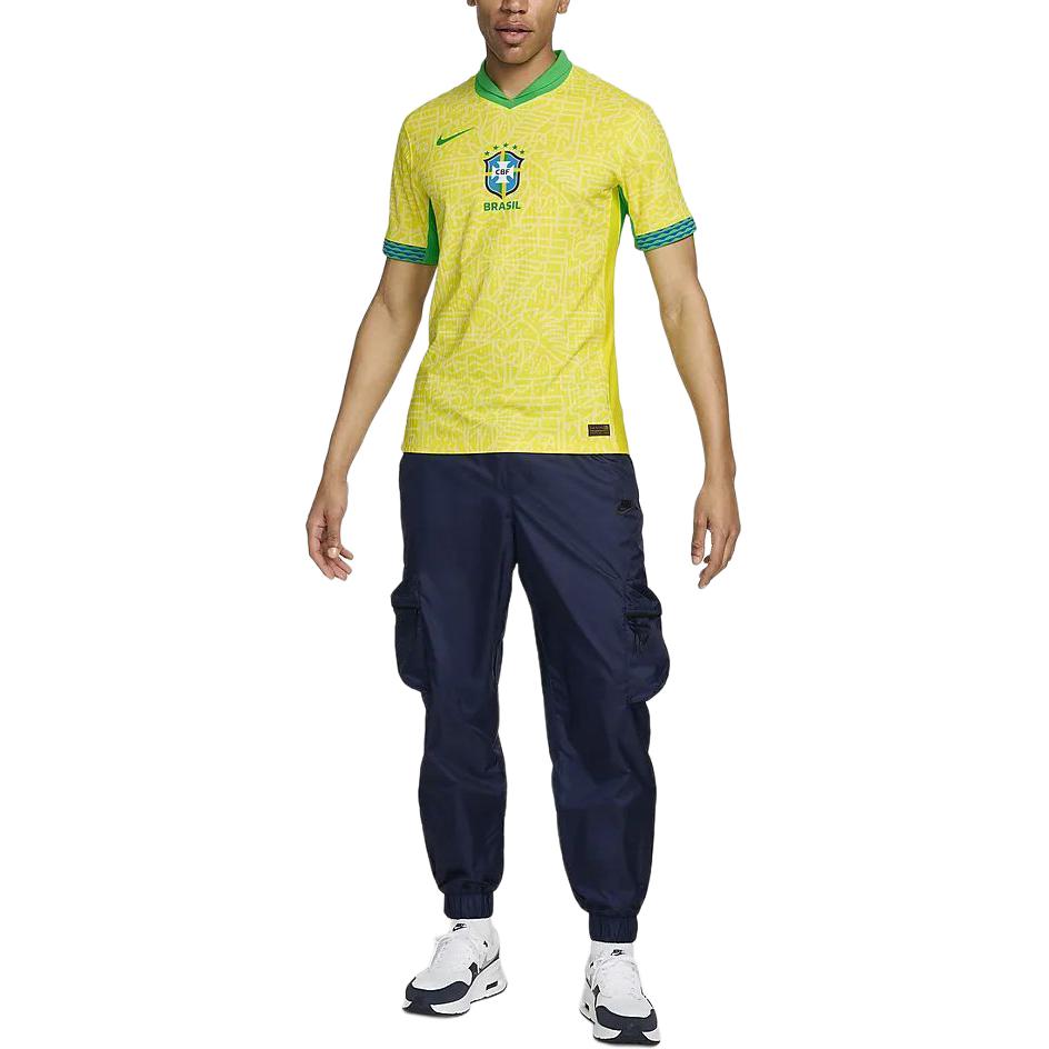 Nike Brazil 2024 Match Home Men's Nike Dri-FIT Adv Soccer Authentic Jersey FJ4270-706